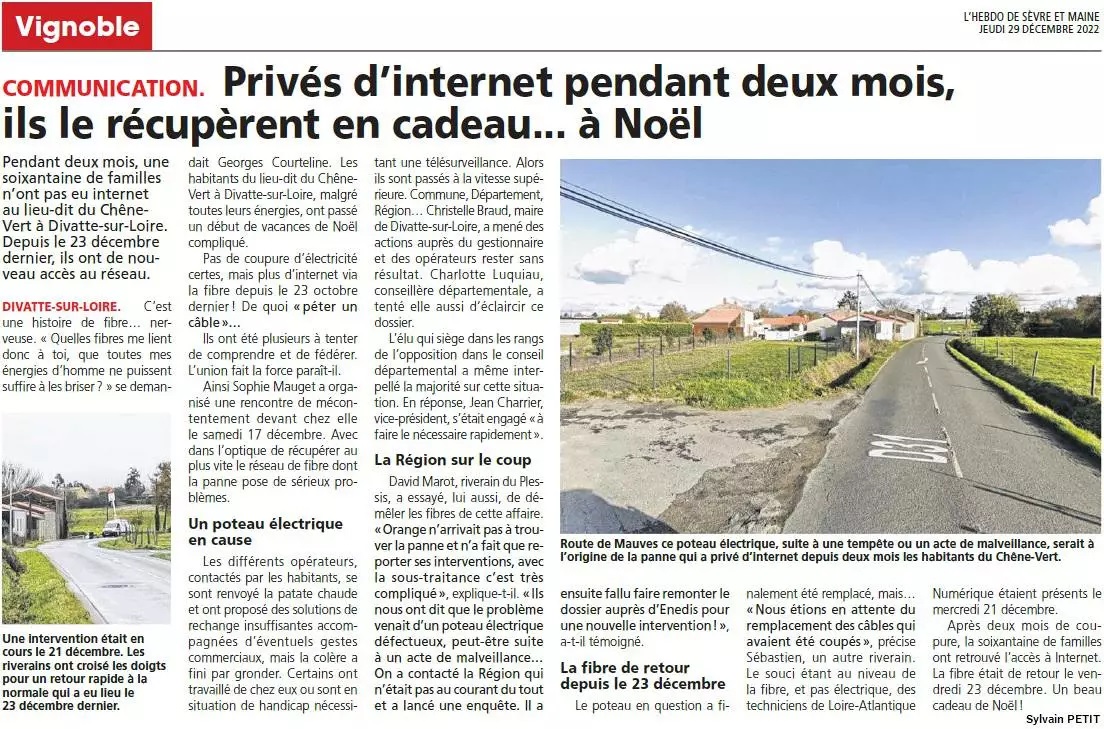 article presse régionale vignoble nantais news locale rédaction reportage